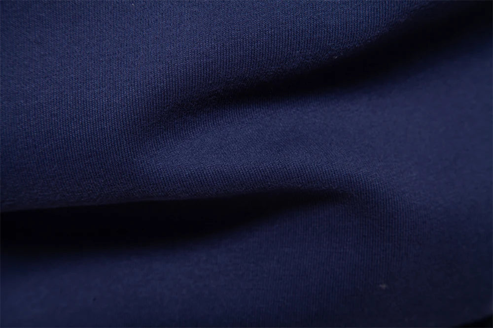 2023 New Autumn Fashion Design Polo Neck Sweatshirts for Men Casual and Social Wear Quality Cotton Mens Sweatshirts