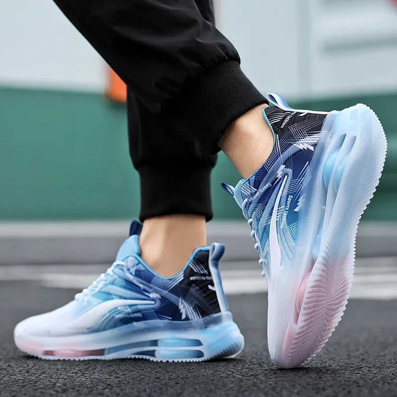 High Quality Sneakers Male Trend Black Platform Basketball Shoes Men Casual White Sport Walking Sneakers Men Trainer Big Size 47