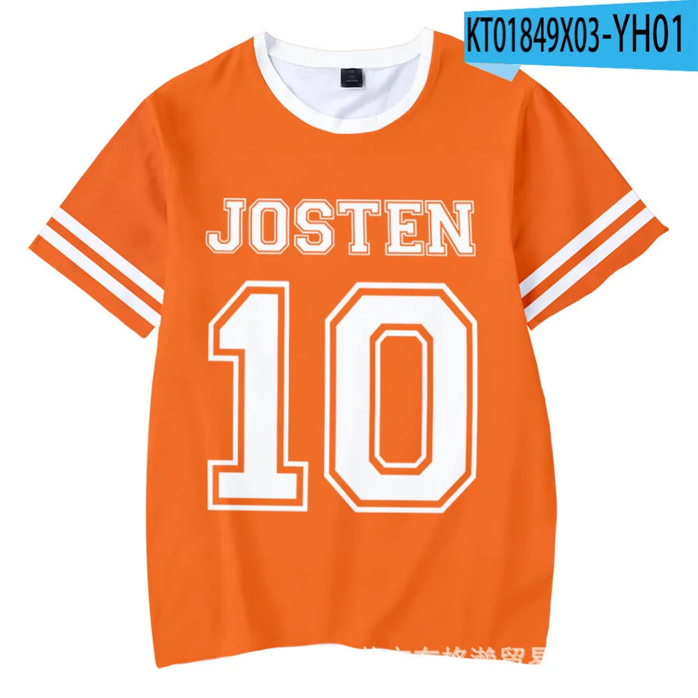 New The Foxhole Court Palmetto State Foxes Lacrosse Jersey Cosplay WILDS MINYARD 3D T-shirt Men/Women Graphic Tees Streetwear