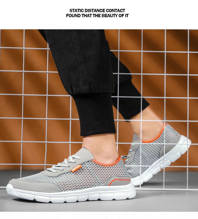 Men Shoes Spring Summer Soft Loafers Walking Shoes Lightweight Mesh Casual Shoes Men Sneakers Tenis Masculino Zapatillas Hombre