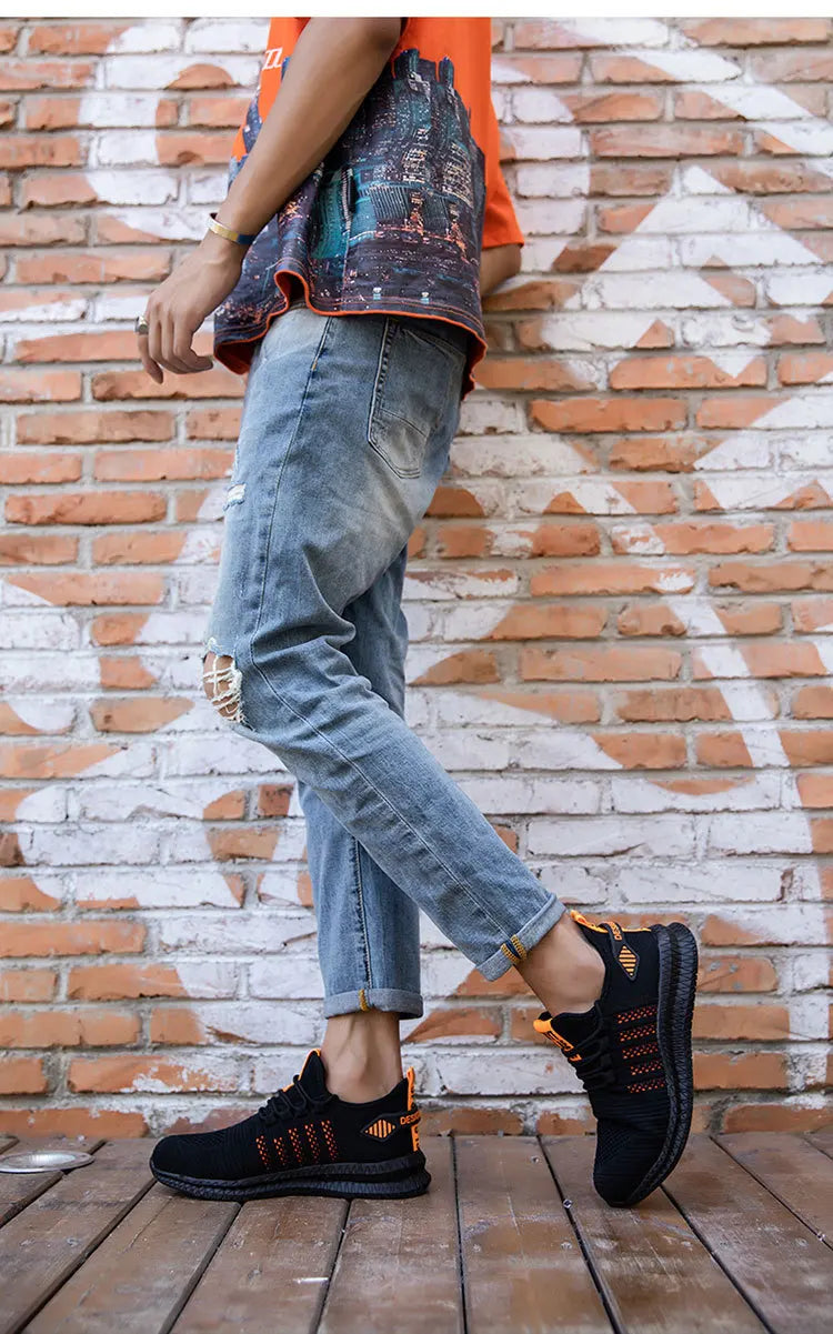 Work Safety Shoes Men's Safety Boots Anti-smash Work Shoes with Steel Toe Shoes Men Work Boots Anti-stab Safety Sneakers Male