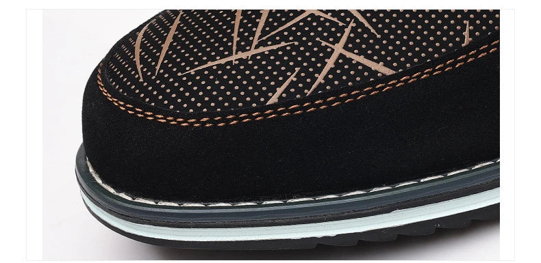 Business Men Leather Shoes for Men 2025 New Comfort Trend Flat Work Shoes Casual Moccasin Sneakers Slip on Big Size Male Loafers