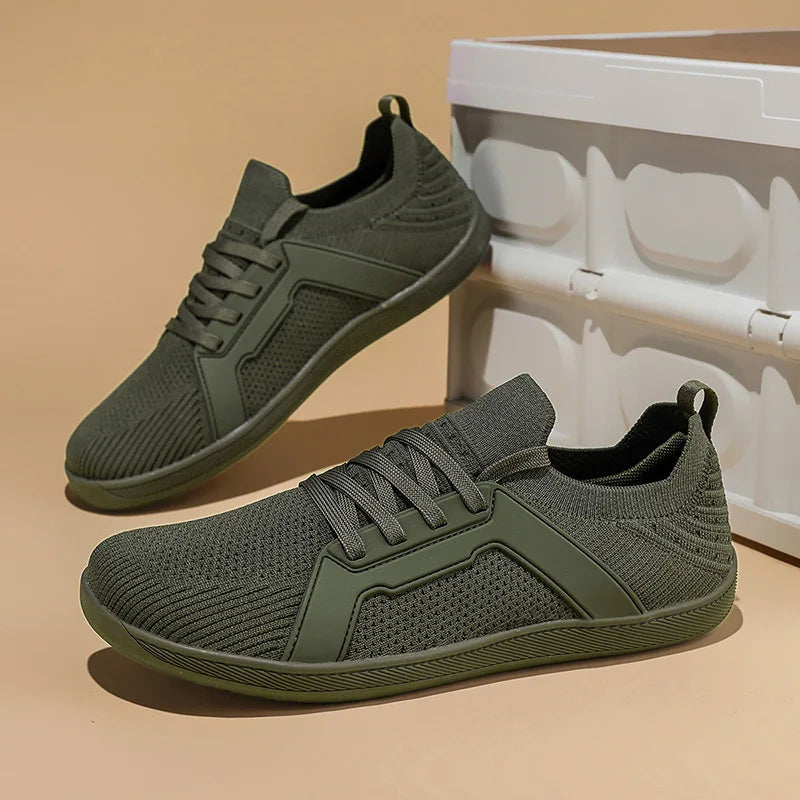 Wide Toe Sports Shoes for Men and Women Unisex Barefoot Sneakers for Hiking Yoga and Daily Wear Comfortable and Breathable