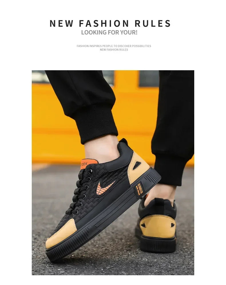 Sport Casual Men Shoes Fashion Design Sneakers Man Platform Comfortable Men Sport Shoes Sneakers Flat Zapatos De Hombre