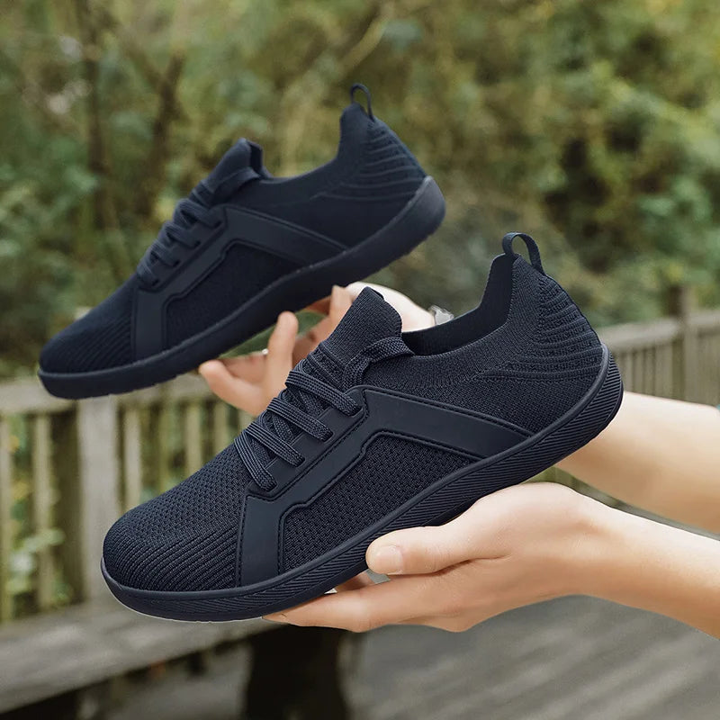 Wide Toe Sports Shoes for Men and Women Unisex Barefoot Sneakers for Hiking Yoga and Daily Wear Comfortable and Breathable