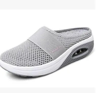 Slippers Women Wedge Premium Slippers Vintage Anti-slip Casual Female Platform Retro Shoes Plus Size Orthopedic Diabetic Sandals