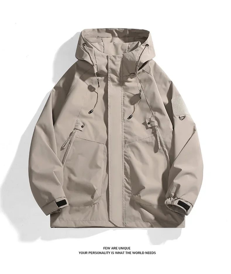 Unisex Outdoor Waterproof Jacket Windbreaker Coat Autumn Breathable Fishing Camping Windproof Jackets Men Women Clothing