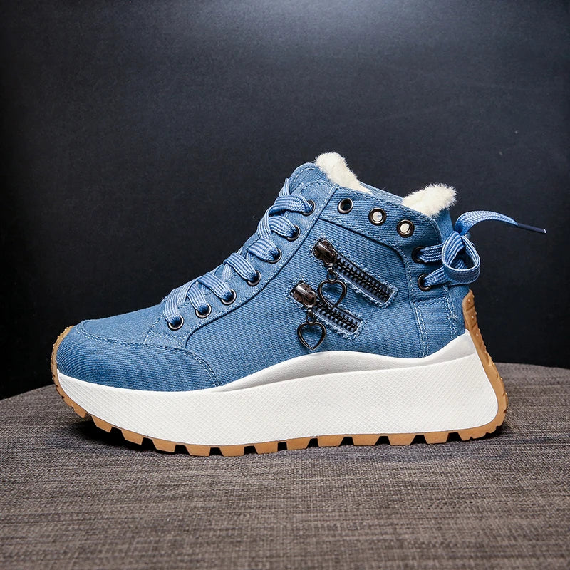 2025 New Designer Women Sneakers High Quality Shoes Female Women Shoes for Women Lace Up Platform Sneakers Женская Обувь