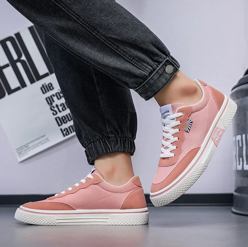 New Fashionable Men's Sports Sneakers Trendy Student Casual Shoes Korean Style Large Size Men's Shoes