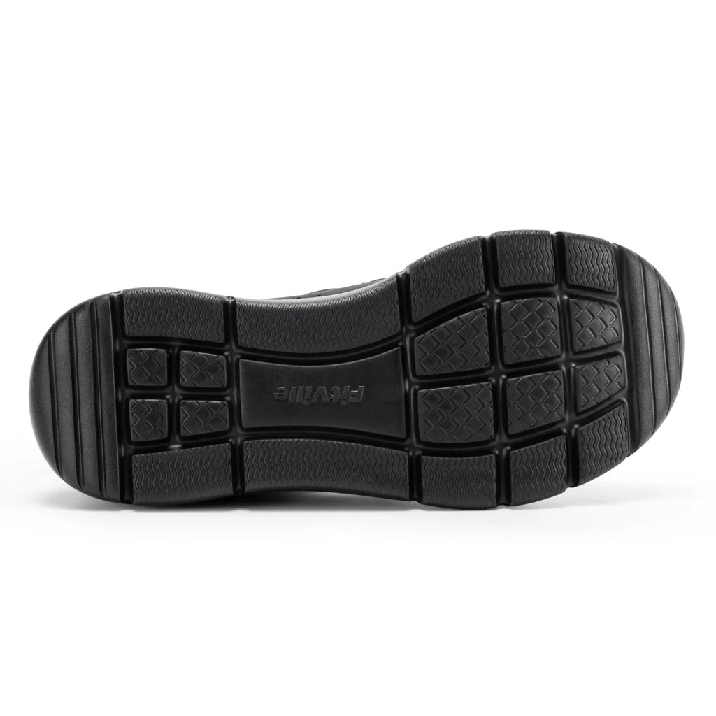 Fitville Wide Men'S Slip-On Running Shoes Lightweight Breathable Outdoor Casual Sports Walking Shoes Sneakers For Swollen Feet
