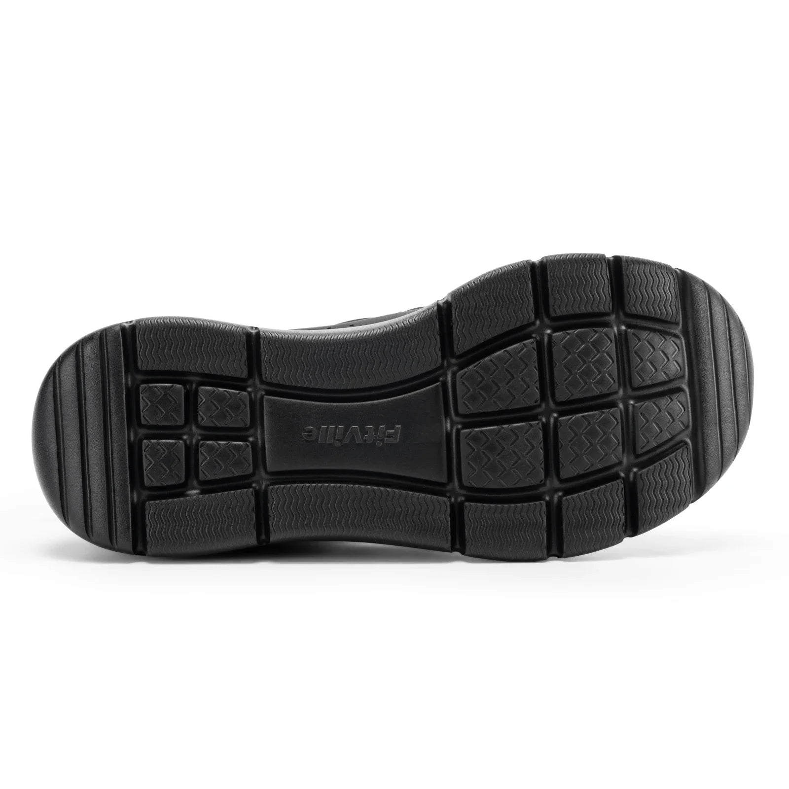 Fitville Wide Men'S Slip-On Running Shoes Lightweight Breathable Outdoor Casual Sports Walking Shoes Sneakers For Swollen Feet