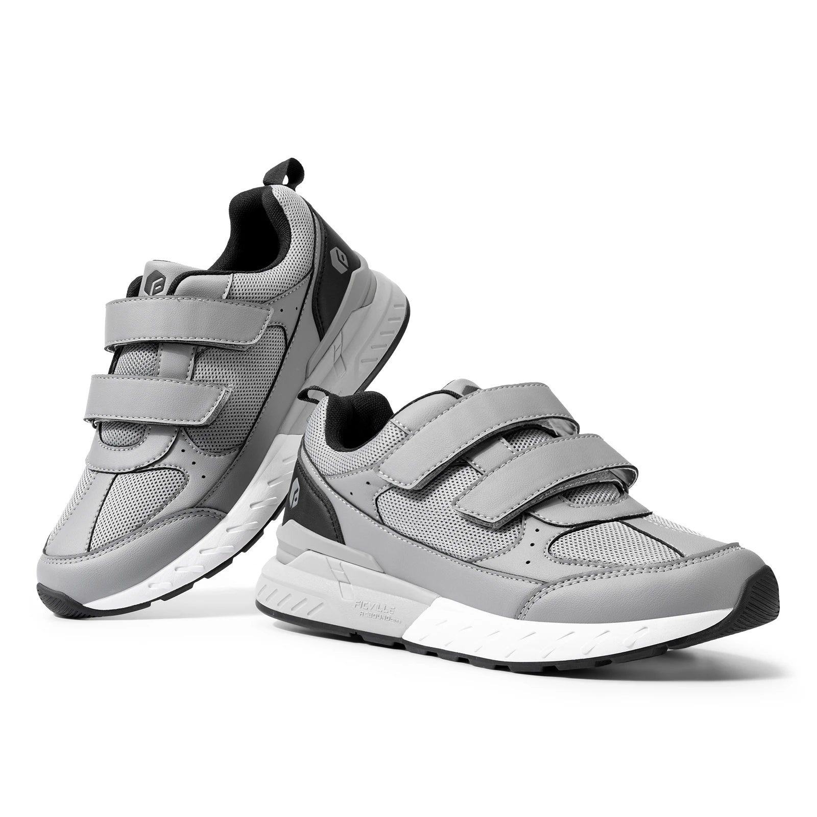 FitVille Diabetic Shoes for Men Extra Wide Width Adjustable Closure Walking Shoes Slip-on Sneakers for Foot Pain Relief Swollen