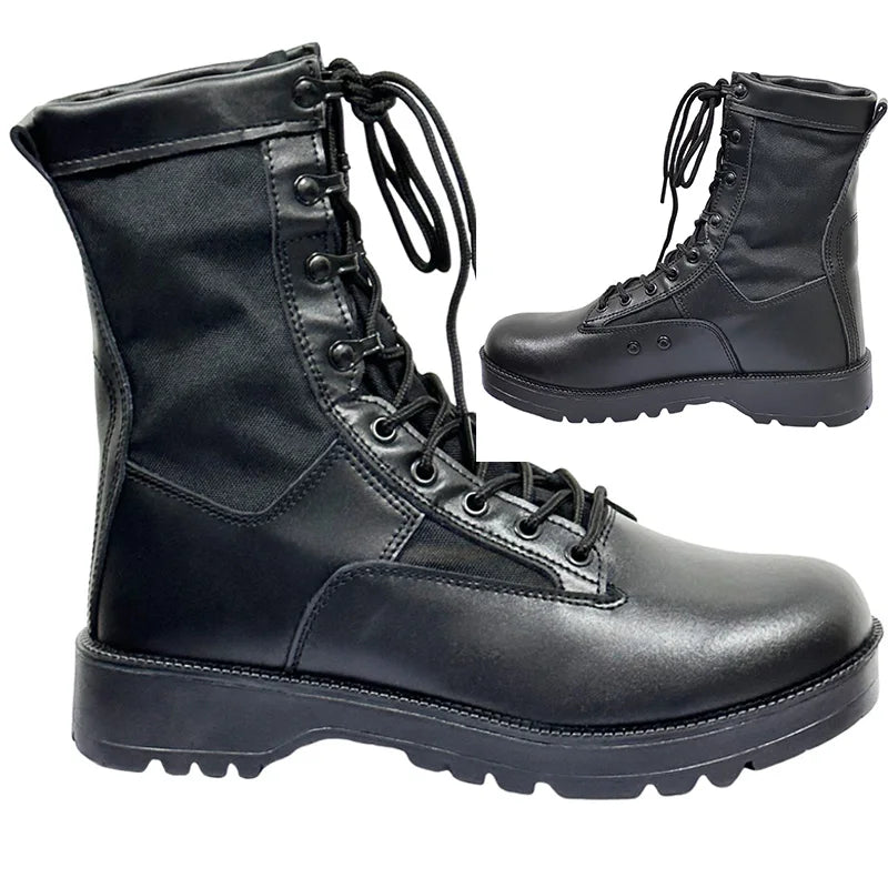 2025 New Man Tactical Combat Boots Men Outdoor Hiking Desert Boots Breathable Male Ankle Boots Jungle Shoes