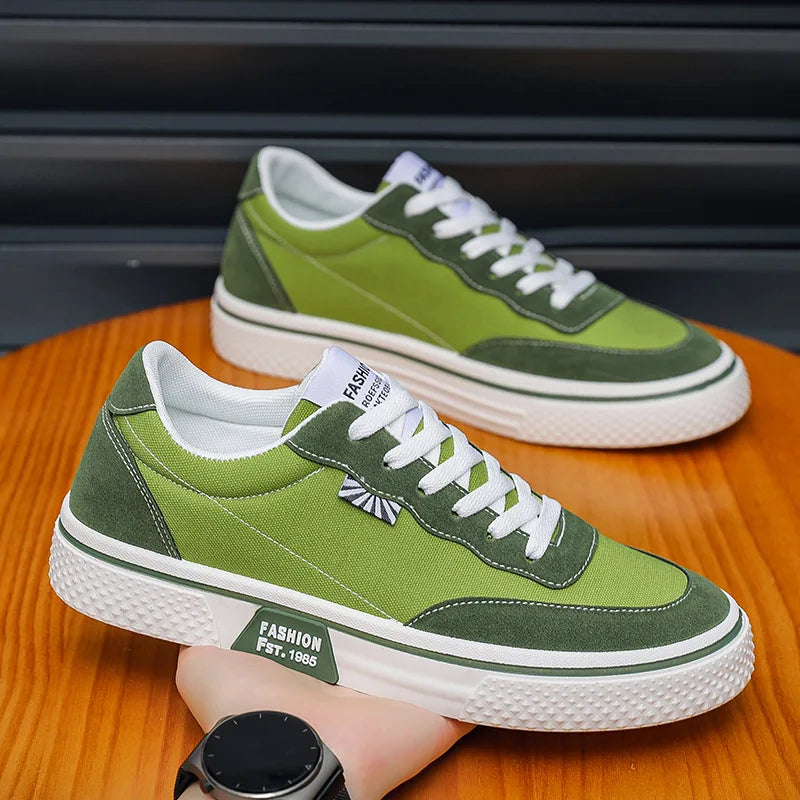 New Fashionable Men's Sports Sneakers Trendy Student Casual Shoes Korean Style Large Size Men's Shoes