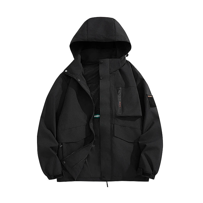 Plus Size Men's Waterproof Hiking Jackets S-8XL Windproof Windbreaker Coat Breathable Fishing Camping Trekking Jacket Clothing