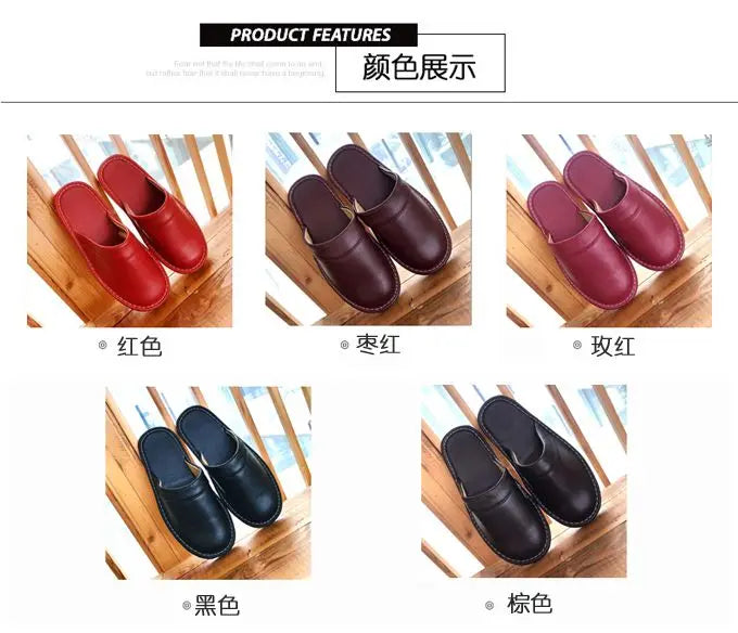 Inexpensive slippers house men indoor slides shoes big size 47 48 man mules closed toe faux leather slippers unisex couple shoes
