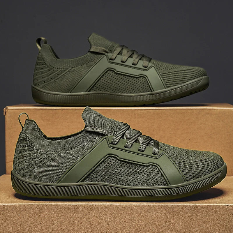 Wide Toe Sports Shoes for Men and Women Unisex Barefoot Sneakers for Hiking Yoga and Daily Wear Comfortable and Breathable