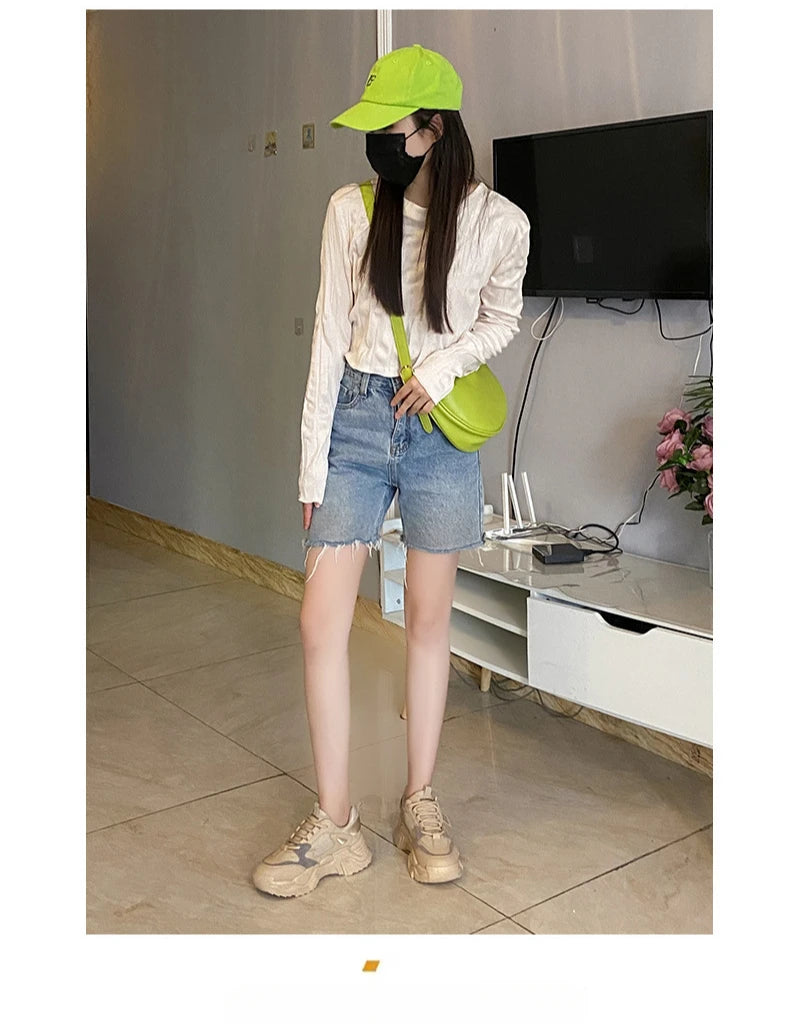 Chunky Platform Sneakers for Women Autumn New Fashion Thick Sole Vulcanized Shoes Woman Casual Non Slip Breathable Sports Shoes