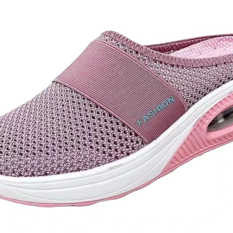 Slippers Women Wedge Premium Slippers Vintage Anti-slip Casual Female Platform Retro Shoes Plus Size Orthopedic Diabetic Sandals