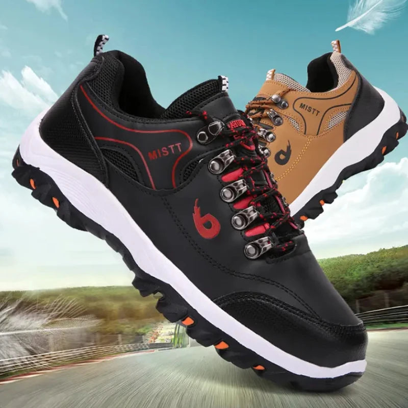 New Men's Outdoor Hiking Mountaineering Camping Running Jogging Shoes Waterproof and Anti-slip Casual Shoes Zapatillas Hombre