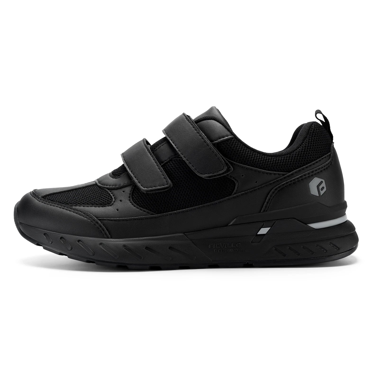 FitVille Diabetic Shoes for Men Extra Wide Width Adjustable Closure Walking Shoes Slip-on Sneakers for Foot Pain Relief Swollen