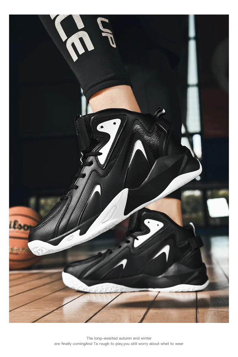 Men's plus size casual sneakers Four seasons breathable light outdoor basketball shoes fashion youth Joker sports running shoes