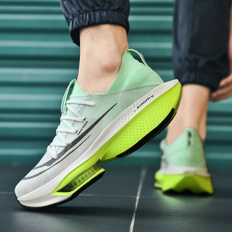 Marathon Air Cushion Casual Men Sports Running Shoes Breathable Lightweight Womens Comfortabl Athletic Nonskid Sneakers Footwear
