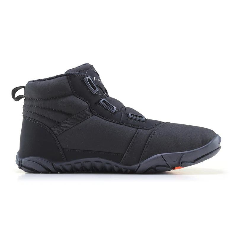 Men Winter Boots Outdoor Barefoot Boots for Women Ankle Boots Plush Warm Snow Shoes Non-slip Sneakers Plus Size Couple Shoes