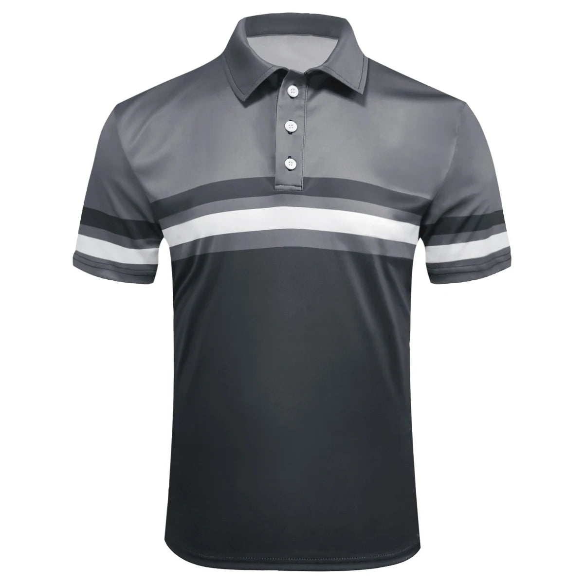 Men Summer Short Sleeve Spell Color Polo Shirt , Men Slim Fit Sport Golf Polo Shirt .