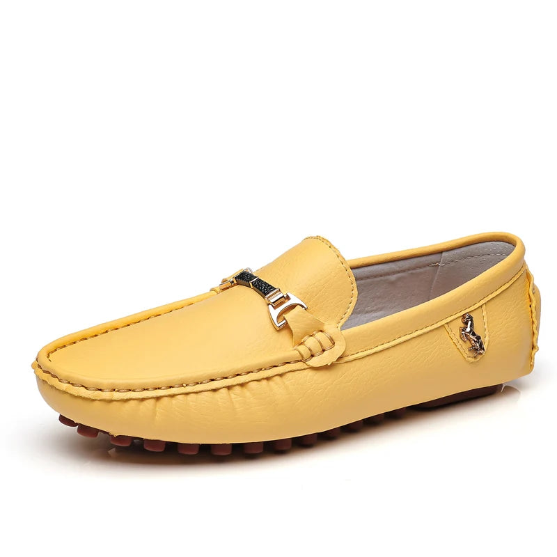 MAEDEF Men's Loafers 2024 Spring Autumn Fashion Shoes Men Classic Brand High Quality Leather Comfy Drive Shoes Boat Casual Shoes