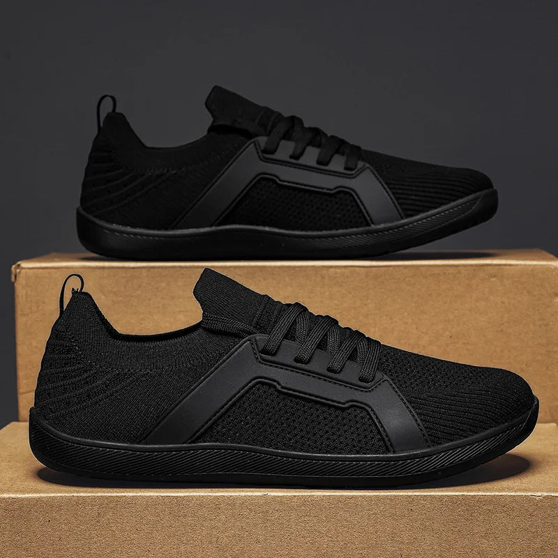 Wide Toe Sports Shoes for Men and Women Unisex Barefoot Sneakers for Hiking Yoga and Daily Wear Comfortable and Breathable