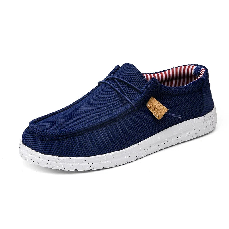Canvas Loafers Comfortable Walking Flats for Man  Non Slip Soft Moccasins Sneakers Summer loafers Men Casual Shoes Slip on