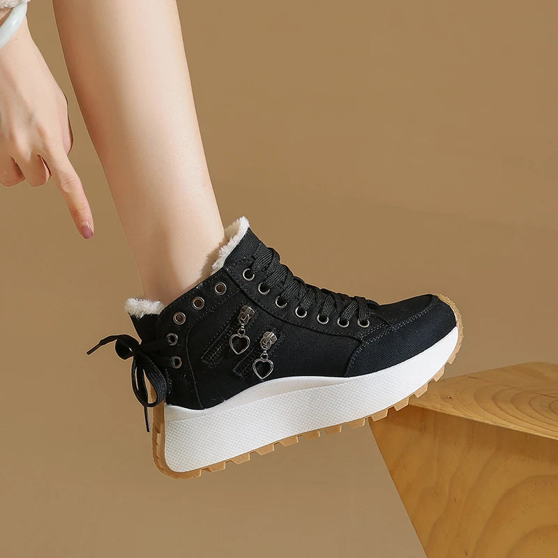 2025 New Designer Women Sneakers High Quality Shoes Female Women Shoes for Women Lace Up Platform Sneakers Женская Обувь