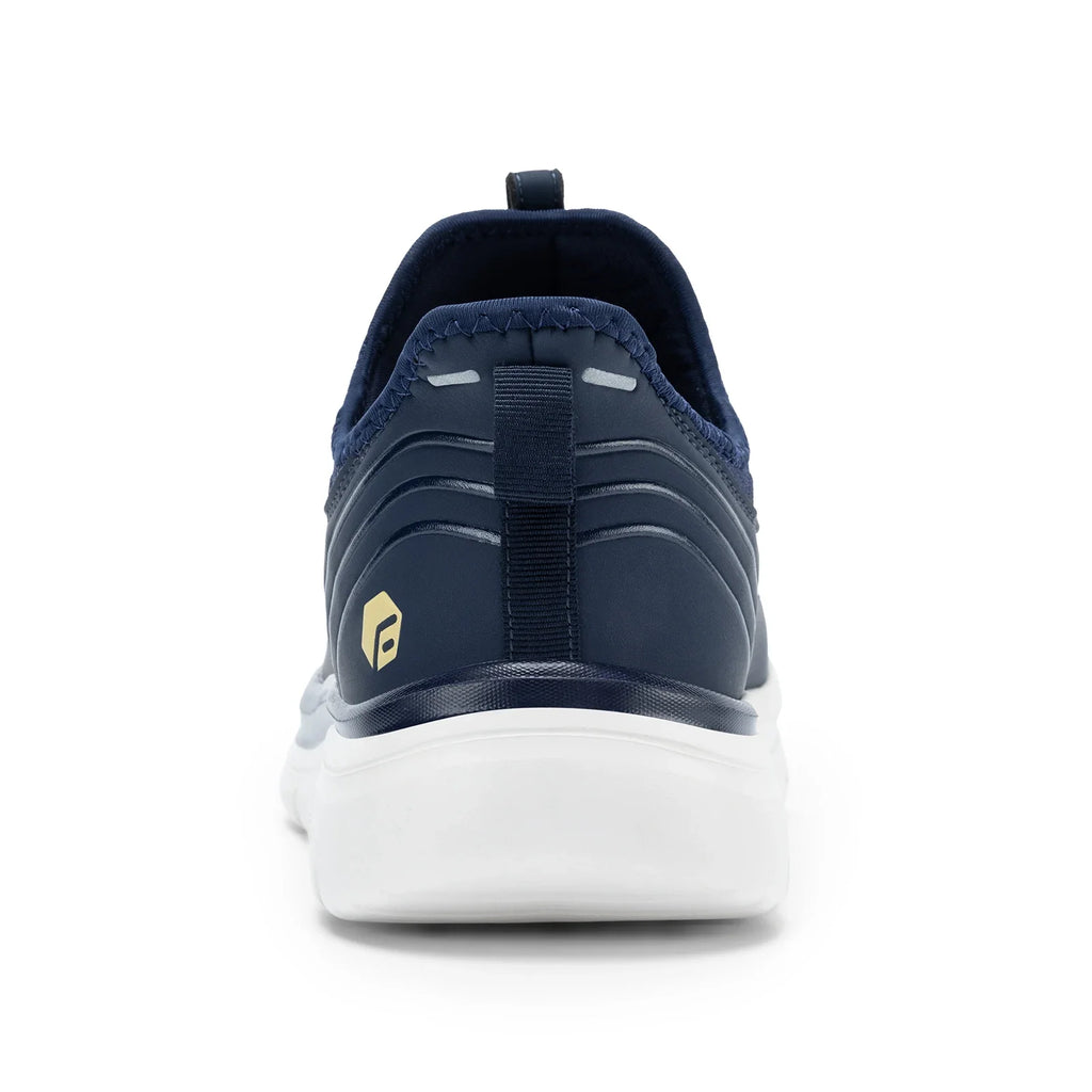 Fitville Wide Men'S Slip-On Running Shoes Lightweight Breathable Outdoor Casual Sports Walking Shoes Sneakers For Swollen Feet