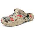 Plus Size 47 Summer Men Sandals Clogs Outdoor Garden Clogs Hole Shoes Male Casual Shoes Water Shoes Comfort Home Soft Slippers