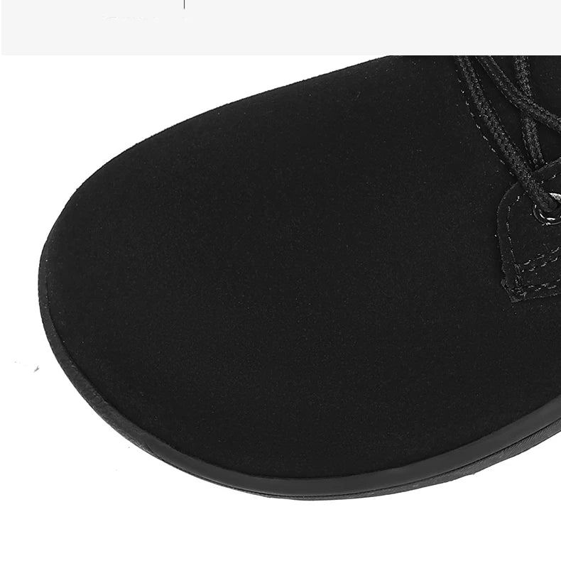 Barefoot Men's Sneakers With Wide Toe Size 48 Minimalist Cow Suede Leather Upper Casual Man Shoes Comfortable Walking Shoes