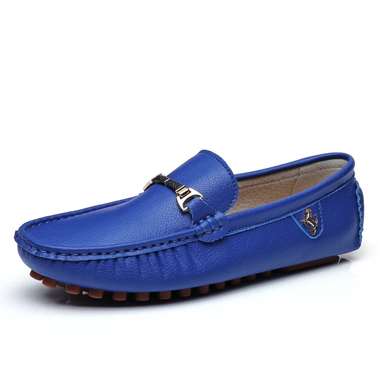MAEDEF Men's Loafers 2024 Spring Autumn Fashion Shoes Men Classic Brand High Quality Leather Comfy Drive Shoes Boat Casual Shoes