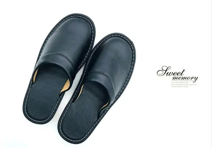 Inexpensive slippers house men indoor slides shoes big size 47 48 man mules closed toe faux leather slippers unisex couple shoes