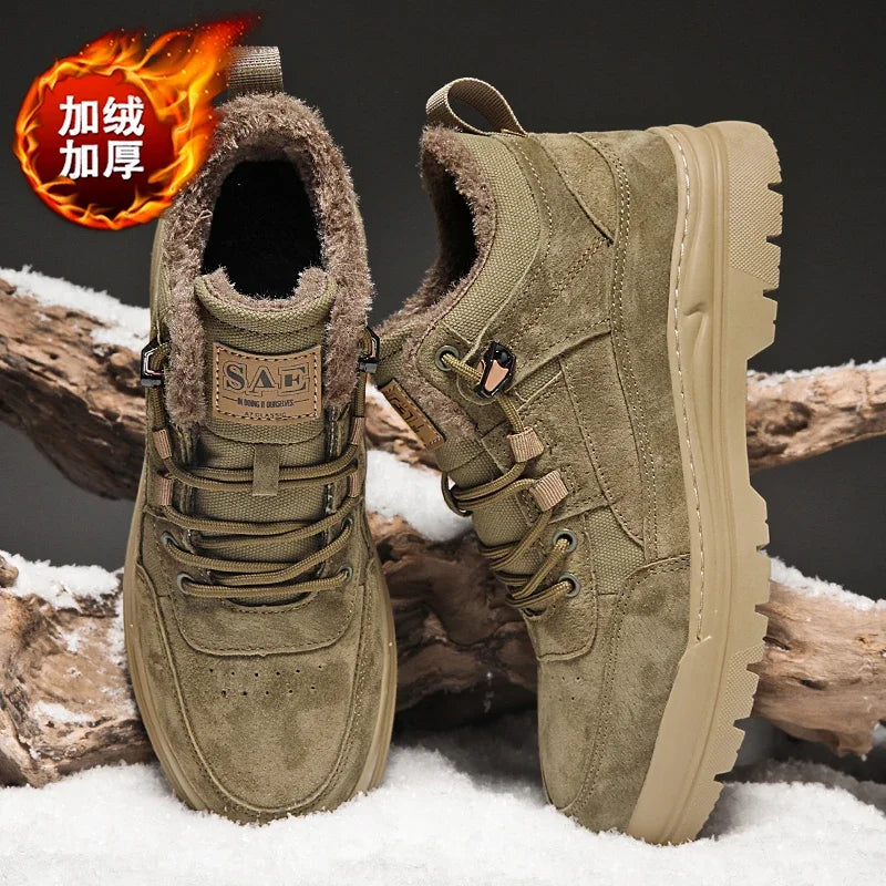 Loafers Casual Sneaker Casual Shoes Leather Shoes Male Sneakers Sports and Leisure High Boots Winter Sport Shoes for Men Fashion