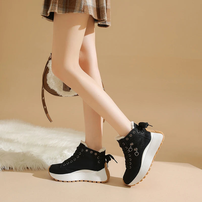 2025 New Designer Women Sneakers High Quality Shoes Female Women Shoes for Women Lace Up Platform Sneakers Женская Обувь