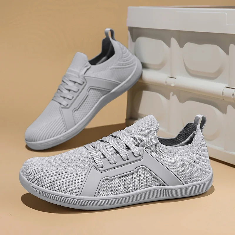 Wide Toe Sports Shoes for Men and Women Unisex Barefoot Sneakers for Hiking Yoga and Daily Wear Comfortable and Breathable