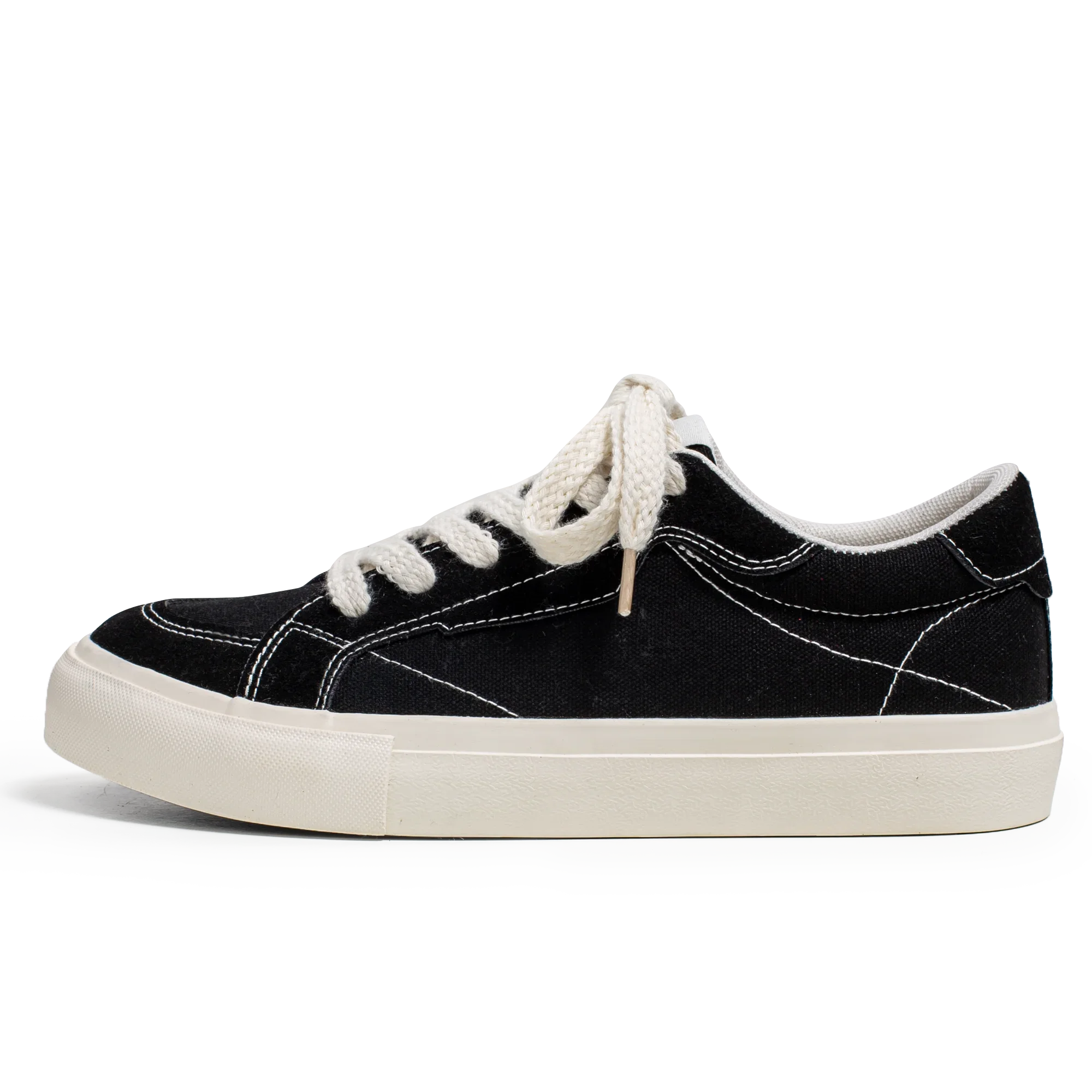 Men Skateboarding Shoes Canvas Thick Bottom Platform Shoes Comfortable Breathable Vulcanized Shoes Casual Sneakers Student Shoe