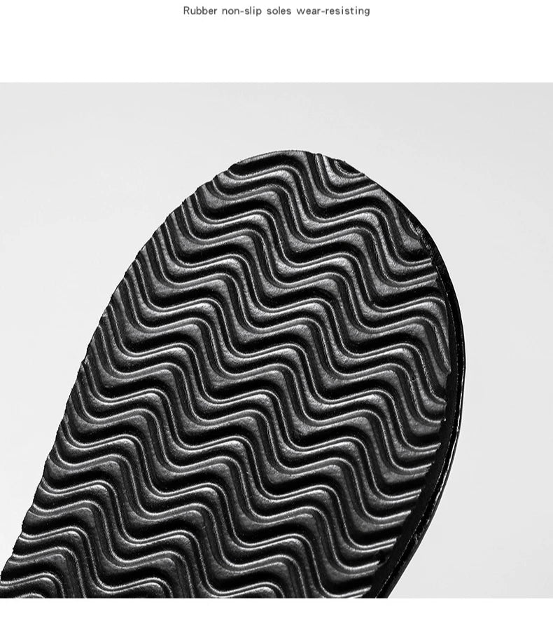 Men's Outdoor Slippers Beach Flat Flip-flop Slippers Summer Casual Slippers Indoor Home Men's Non Slip Shoes Breathable Sandals