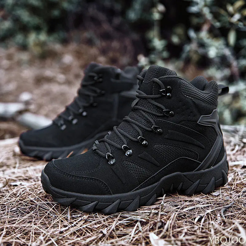 New Men's Boots Outdoor Hiking Boots Men Winter Desert Boots Motocycle Boots Zapatos Hombre