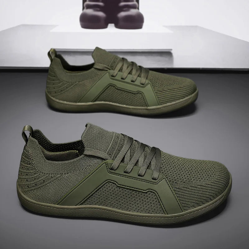 Wide Toe Sports Shoes for Men and Women Unisex Barefoot Sneakers for Hiking Yoga and Daily Wear Comfortable and Breathable