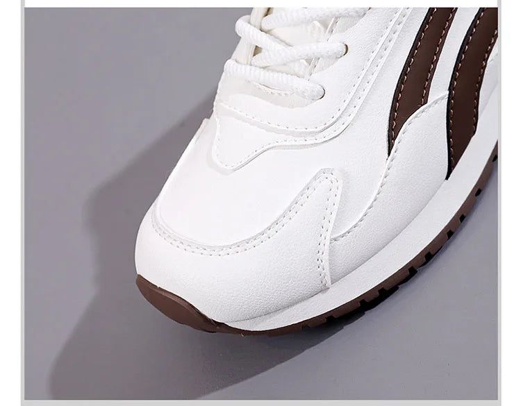 Plus Size Women White Shoes Female Spring New Style Female Student Casual Sports Versatile Sneakers Women Forrest Gump Shoes