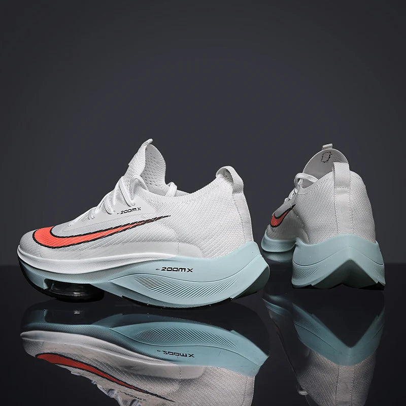 Marathon Air Cushion Casual Men Sports Running Shoes Breathable Lightweight Womens Comfortabl Athletic Nonskid Sneakers Footwear