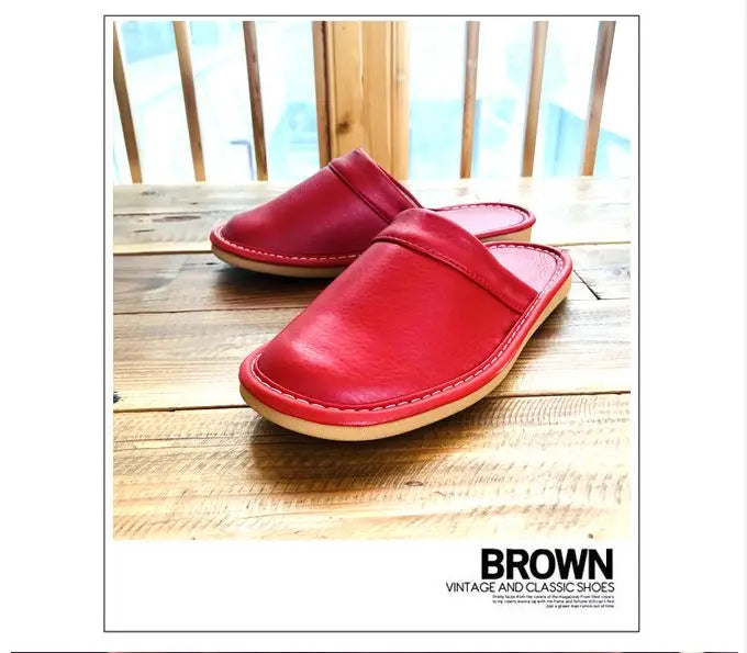 Inexpensive slippers house men indoor slides shoes big size 47 48 man mules closed toe faux leather slippers unisex couple shoes