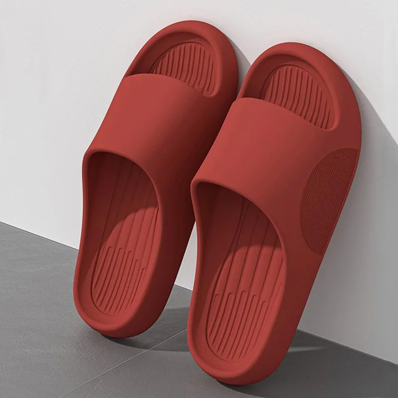 Big Size 50 51 Men Flip Flops Women Soft Sole Platform Slides Summer Beach Sandals Couples Slippers Home Non Slip Bathroom Shoe