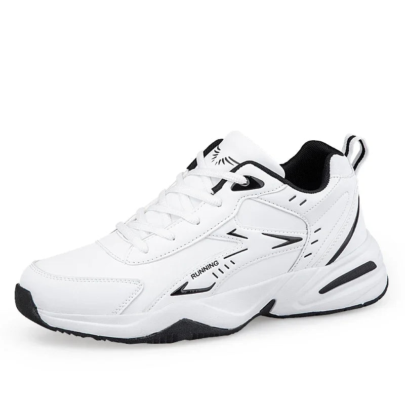 Chunky Sneaker for Men Thick Sole Versatile 2025 New Trend Mesh Lace Up Breathable Casual Sports Shoes Increased Soft Soles